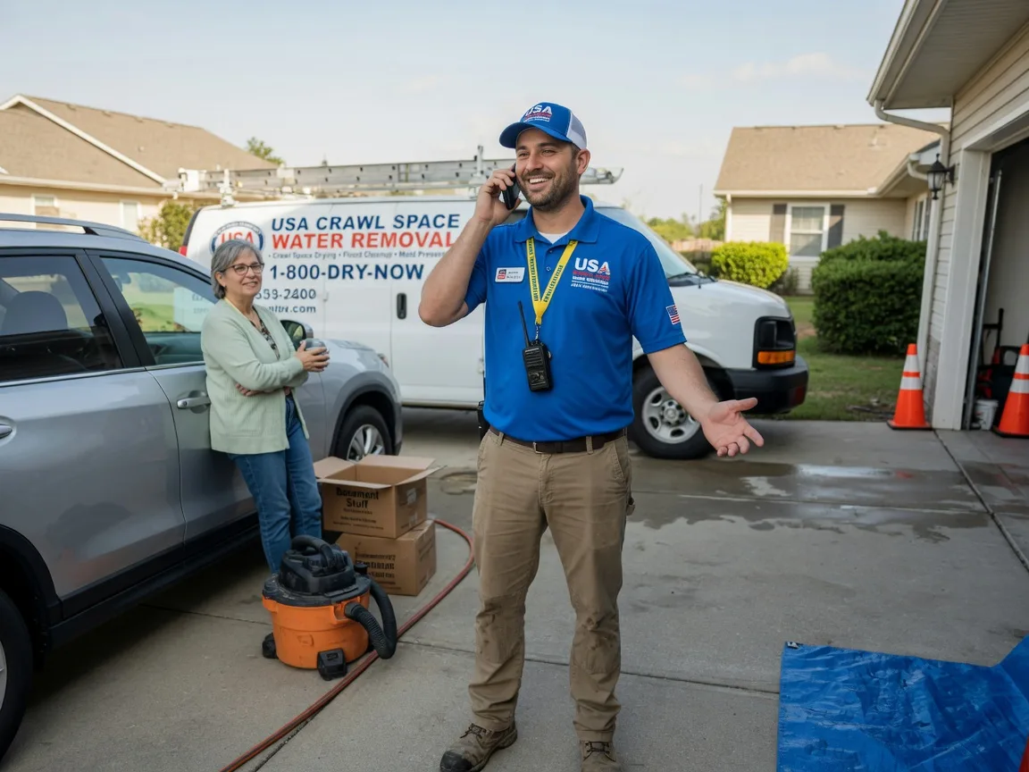 Crawl Space Water Removal Mcclellanville, SC FAQs